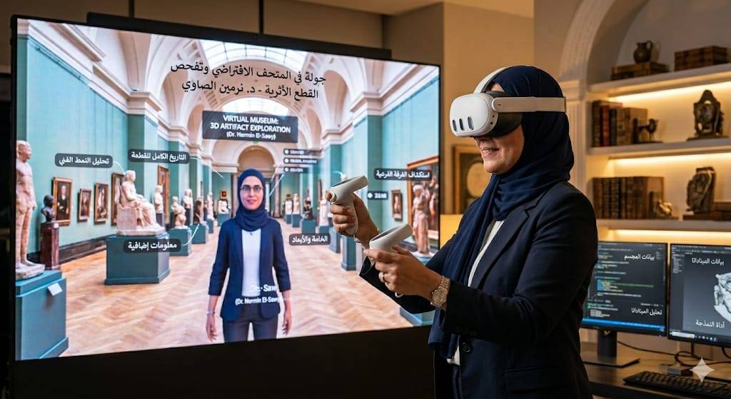 مجله امدر تايمز: ​الذكاء الاصطناعي يُعيد تشكيل "المتاحف الذكية"
