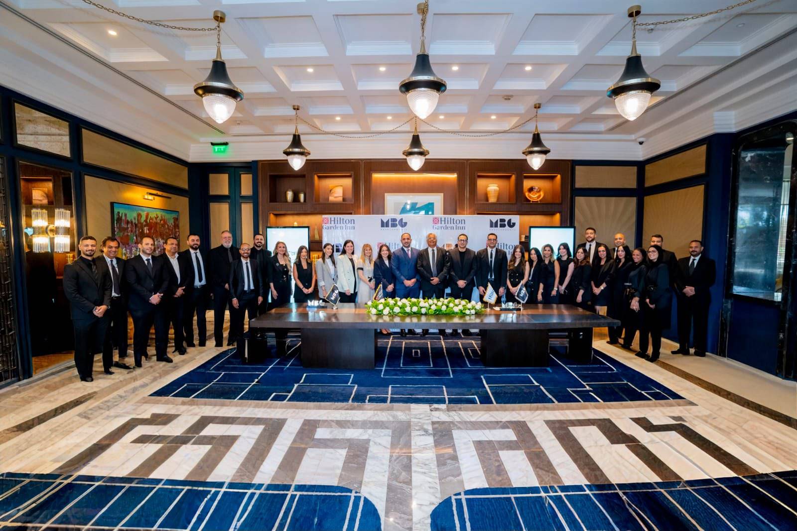 ام بي جي «MBG DEVELOPMENTS» توقع شراكة استراتيجية مع «هيلتون العالمية» لافتتاح فندق Hilton Garden Inn بـDoray Bay رأس البر