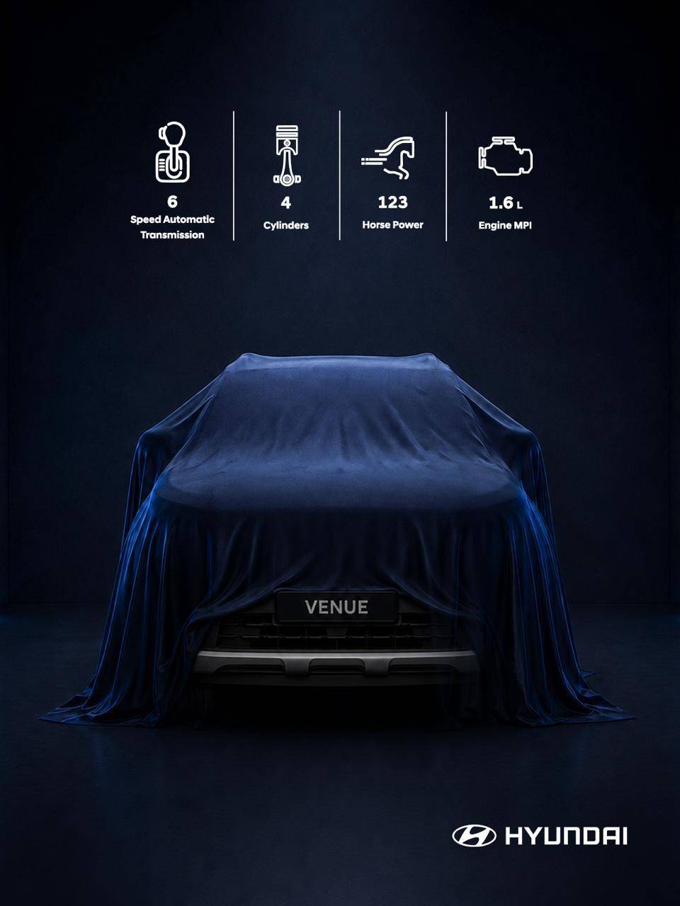 قبل الإطلاق الرسمي.. Hyundai Venue الجديدة تستعد لإعادة تعريف القوة في فئة الـ SUV المدمجة بمحرك 1.6 لتر