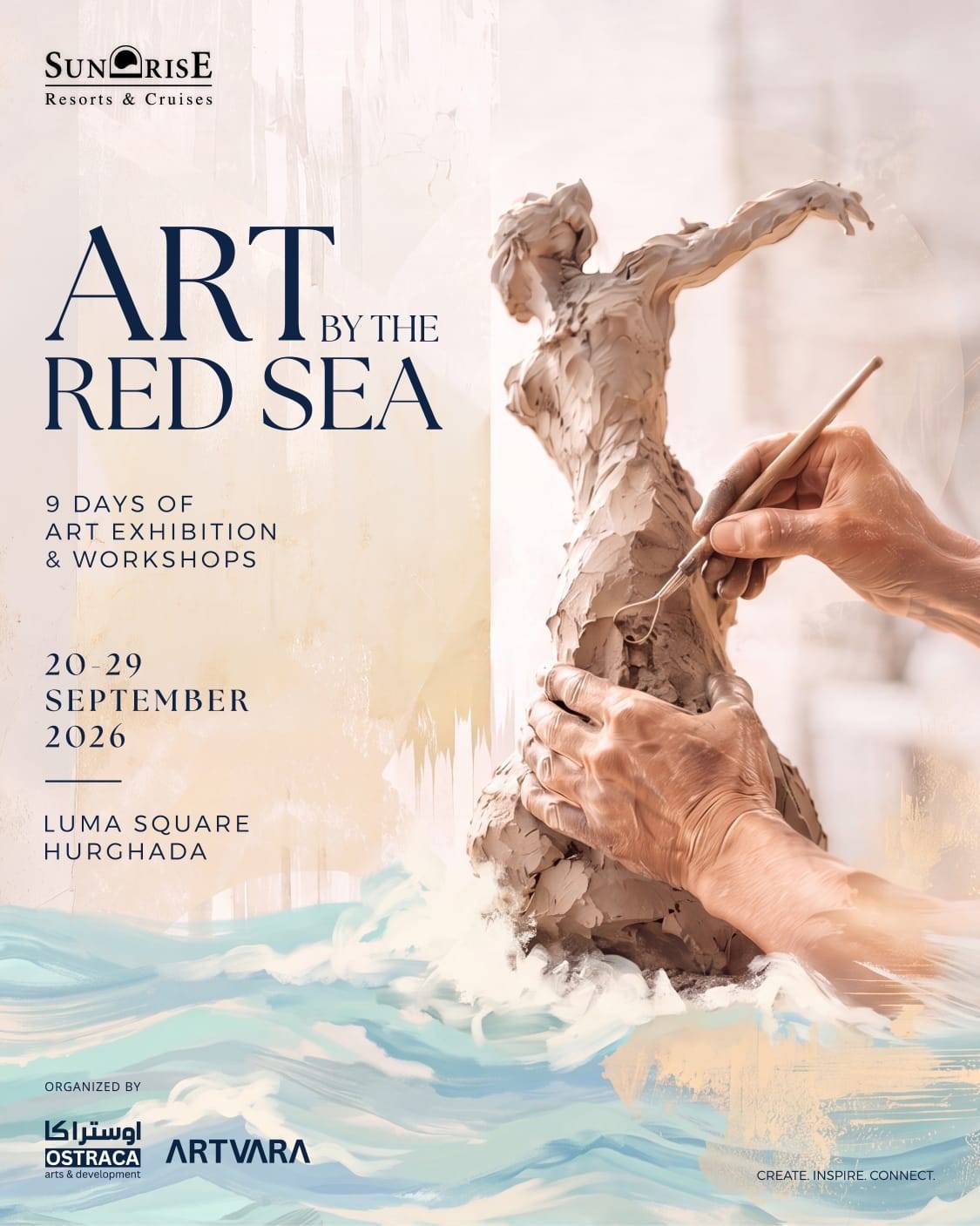 «صن رايز» تستقبل نخبة من فناني العالم بالغردقة في أولى دورات «Art by the Red Sea»